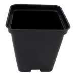 9cm Square Plant Pot 0.5L - Black Nursery & Propagation Pot