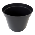 10L Round Plant Pot - Black Nursery & Grow Pot