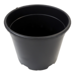 12L Round Plant Pot - Black Nursery & Grow Pot