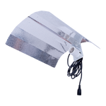 Loadstar Euro Reflector with 5m Cable - Anodised Aluminium HID Lamp Reflector