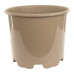 Aeroplas 15L Non-Slotted Round Container Pot Taupe