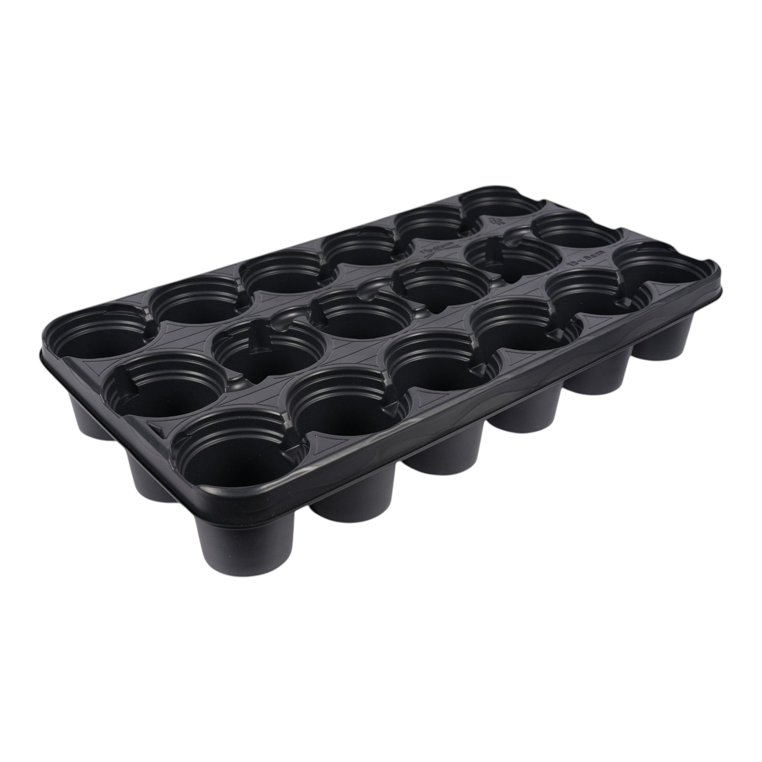 MODIFORM 18x9cm low thermoformed PS shuttle tray PRISTINE (1440 per pallet / Min order 1 Case of 50)