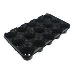 Modiform 1742 Shuttle Tray Low - 15 x 10.5cm Pots, Recycled PS