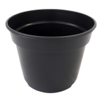 2L Round Plant Pot - Black Nursery & Grow Pot