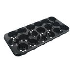 Modiform 3518 NORMPACK 418 Transport Tray - 18 x 9cm Pots, 5 per Danish Shelf, Recycled PS
