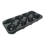 Modiform 3539 Transport Tray - 8 x 13cm Pots, 5 per Danish Shelf, Pristine Recycled PS