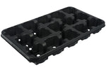 Modiform 3661 EURODAN Transport Tray - 15 x 10.5cm Pots, 4 per Danish Shelf, Recycled PS