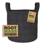 RootMASS Fabric Pot 8L - Breathable Air Pruning Plant Pot with Handles