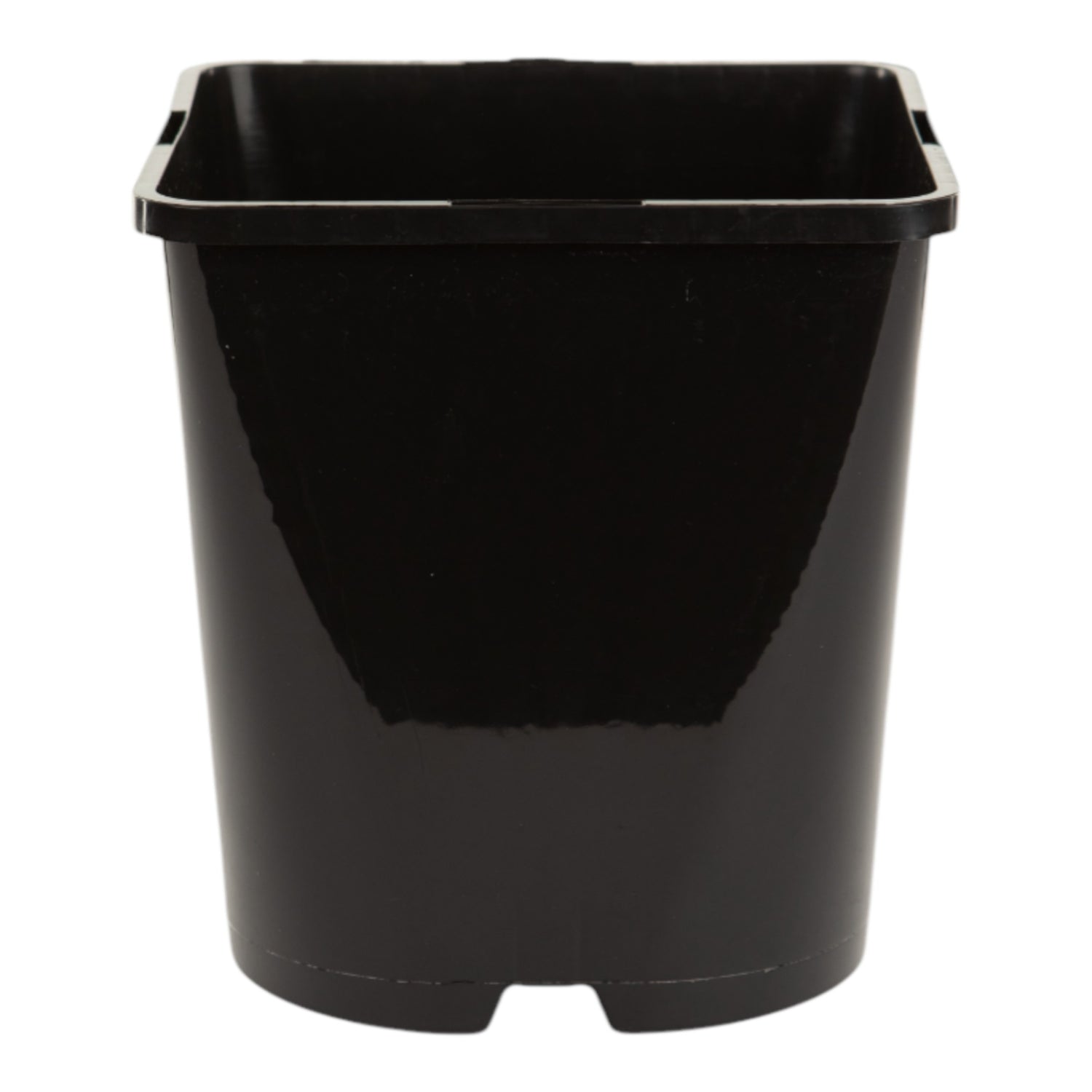 AEROPLAS 5.5ltr Slotted (40mm) Square Round BLACK (net of 29 / 35 nets per pallet)