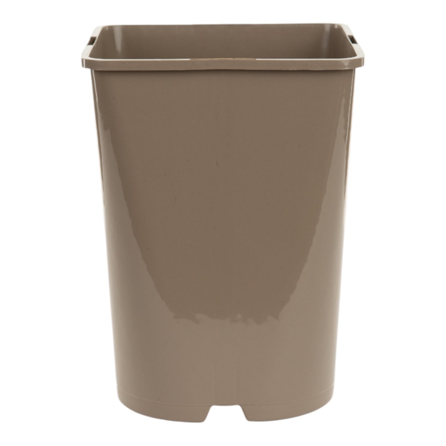 AEROPLAS 5.5ltr Slotted (40mm) Square Round TAUPE (net of 29 / 35 nets per pallet)