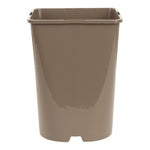 Aeroplas 5.5L Slotted Square Round Pot Taupe