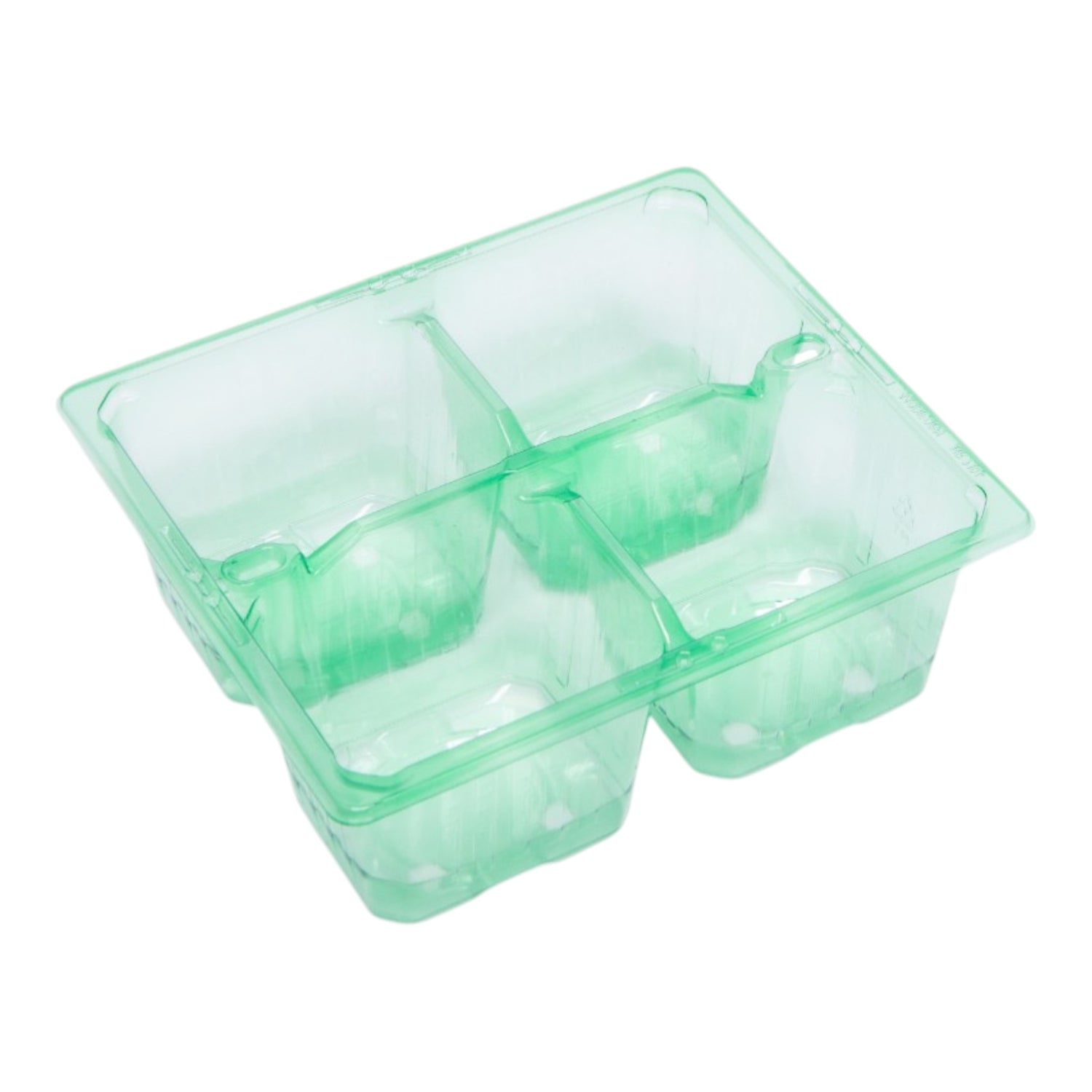 MODIFORM UBP thermoformed PET 4 pack GREEN (Case of 450 / 40 cases per pallet)