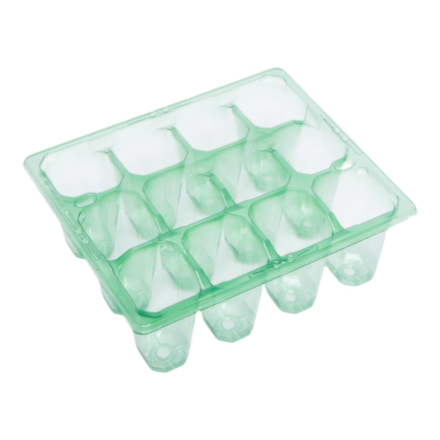 MODIFORM UBP thermoformed PET 12 pack GREEN (Case of 450 / 40 cases per pallet)