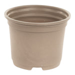 Aeroplas 9cm Thermoformed Pot Low Taupe - Case of 2,625 Pots