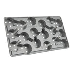 Aeroplas Pot Carry Tray 9cm Round x 18 Grey - 18 Pot Nursery Transport Tray