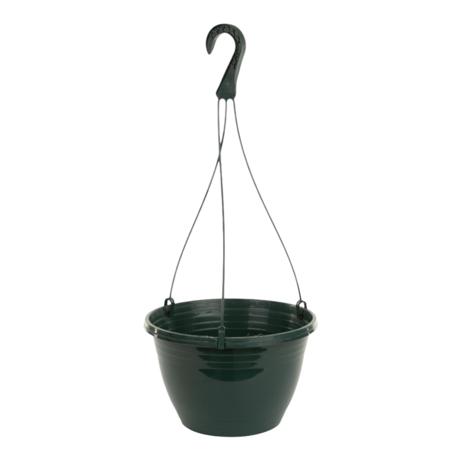 AEROPLAS 25cm 5L Hanging Pot GREEN (100 per case / 16 cases per pallet)