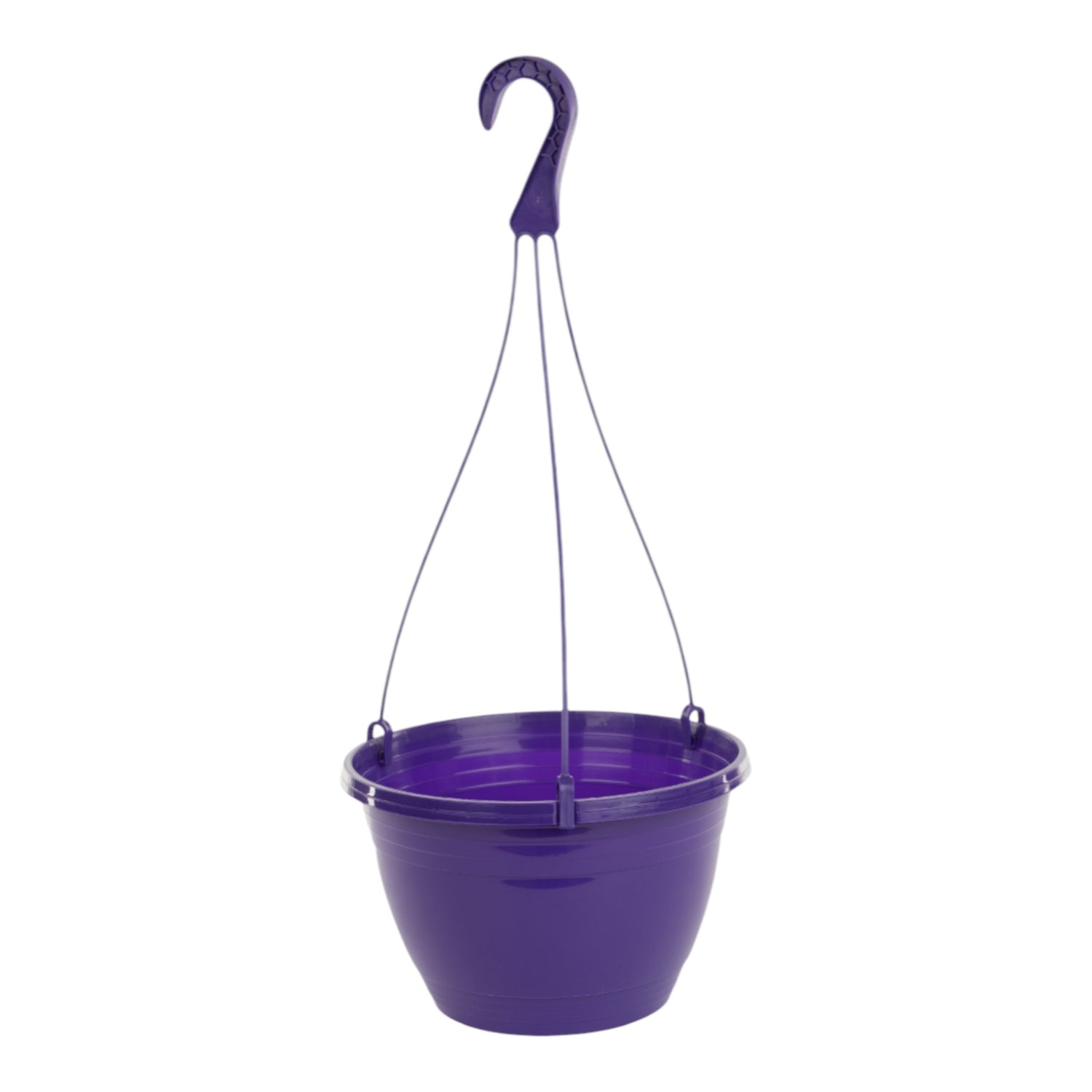 AEROPLAS 25cm 5L Hanging Pot PURPLE (100 per case / 16 cases per pallet)