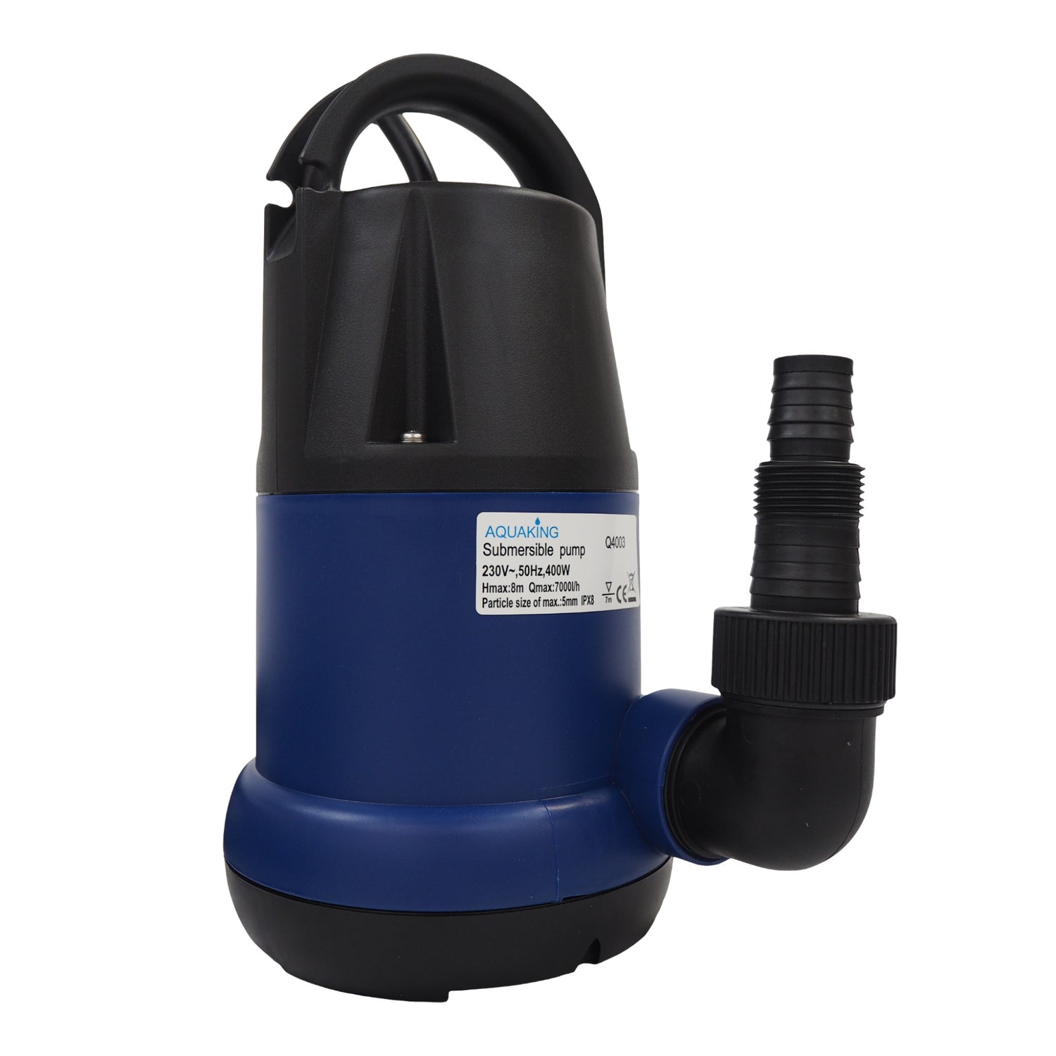 Aquaking Sump Pump Q4003 - 7000 l/h Including Adaptor (6 per box)