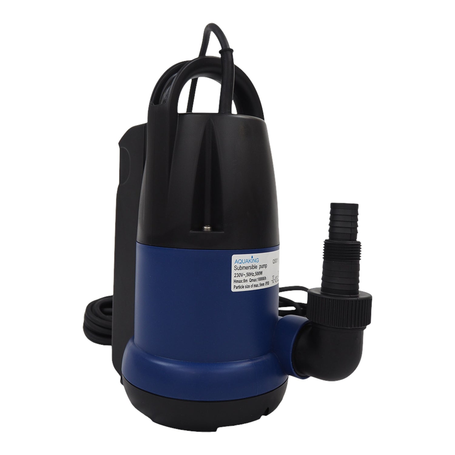 Aquaking Sump Pump Q50011 - 10000 l/h Including Adaptor (4 per box)