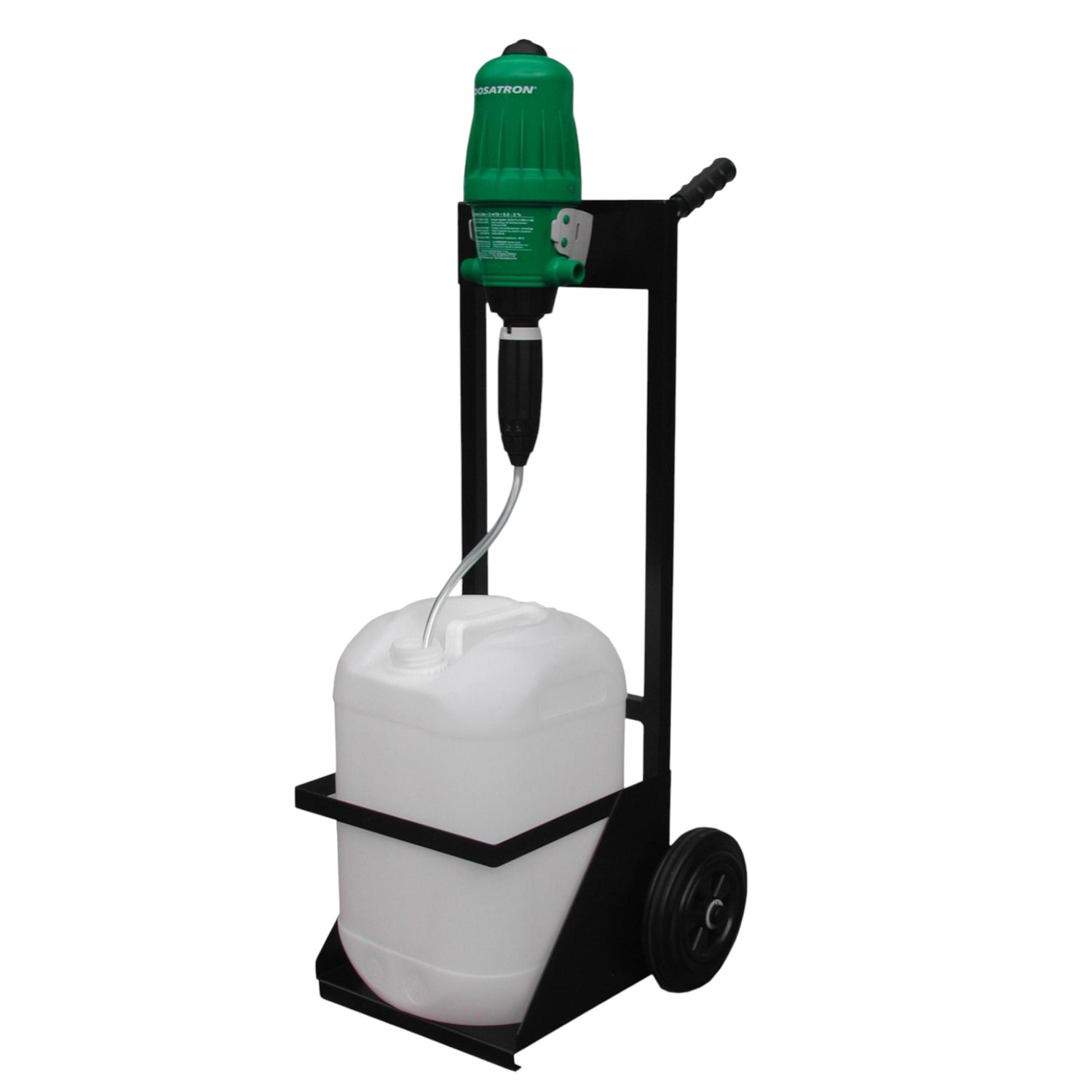 DOSATRON D3 GL 2 on trolley with 25ltr barrel