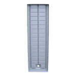 Danish Irrigation Tray Grey 1100mm x 330mm - Narrow Bottom Watering & Drainage Tray