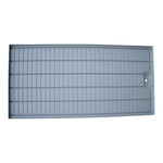 Danish Irrigation Tray Grey 2040mm x 1000mm - Extra Large Bottom Watering & Drainage Tray
