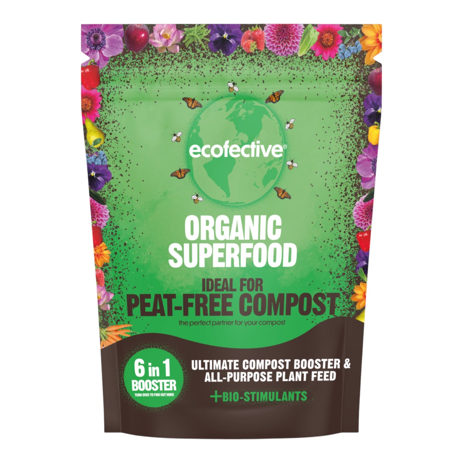 Organic Superfood for Peat-Free Compost - Powder (6 per box)