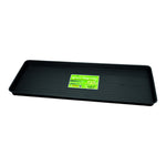 Garland Premium Growbag Tray Black 100cm x 40cm - Recycled Plastic Grow Bag & Plant Pot Tray