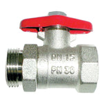 GEKA Metal Lance Valve/Tap - Male Thread 3/4" Female Thread 3/4"