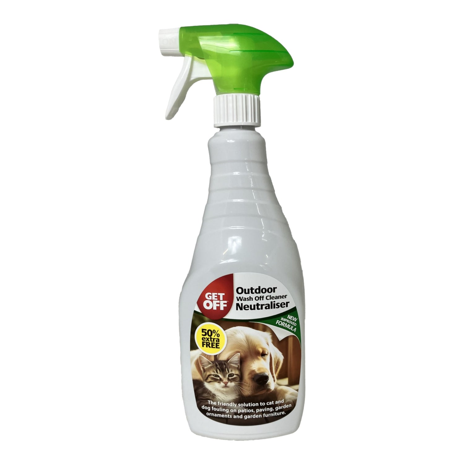 GET OFF Wash Off Outdoor Cleaner Neutraliser 50% Extra Free 750ml (6 per box)