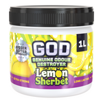 GOD Genuine Odour Destroyer Gel 1L - Lemon Sherbet Odour Neutraliser