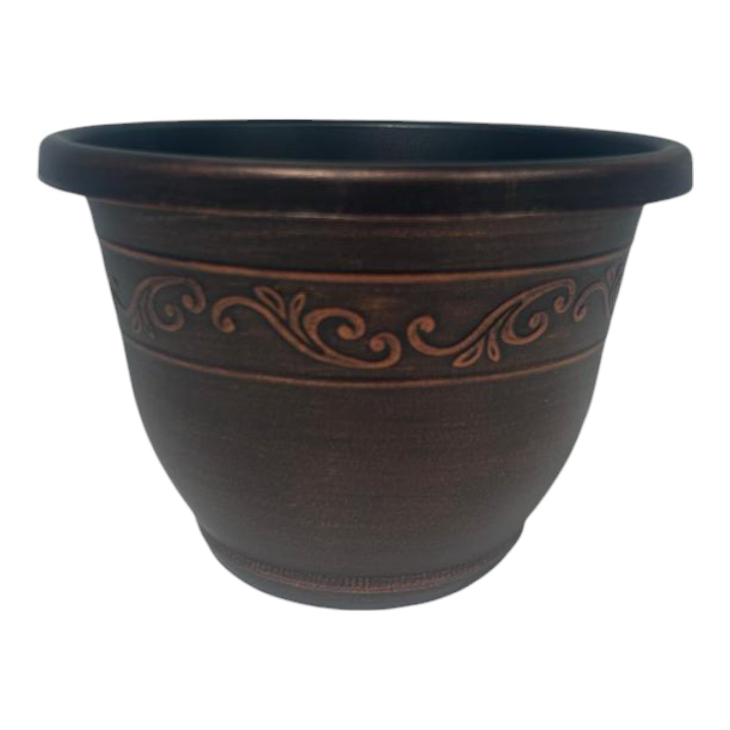 GROWERS OWN 14" Decorative Rome Bowl Planter (1566 per pallet)