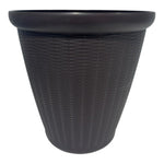 Growers Own 12" Decorative Wicker Short Planter