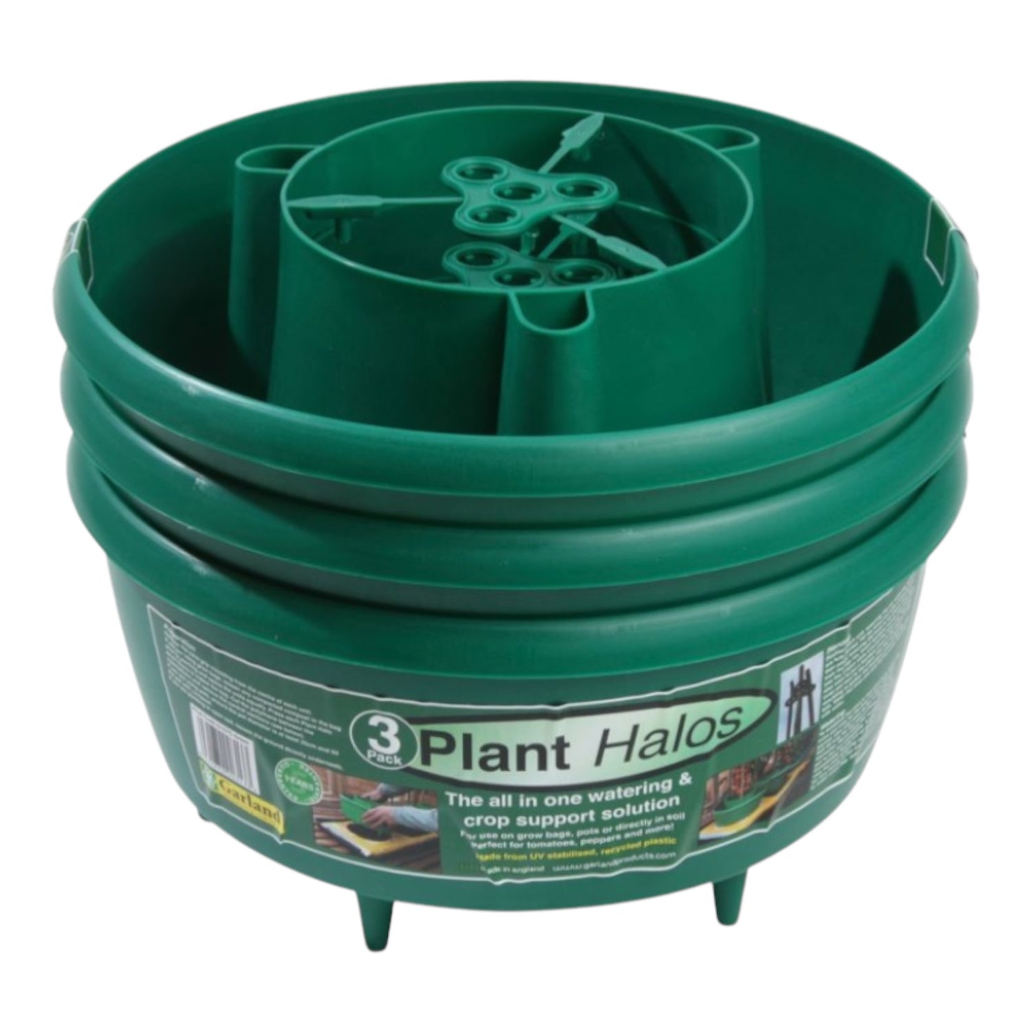 GARLAND Plant Halos Green - Set of 3 (4 per box)