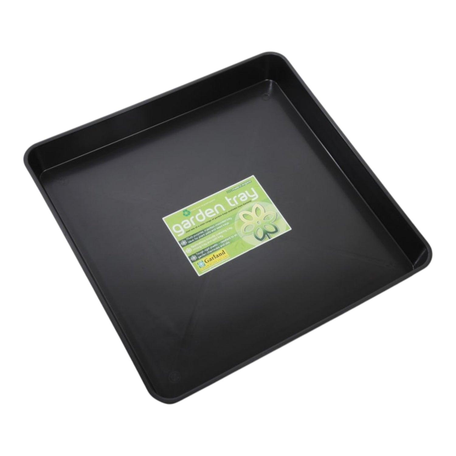 GARLAND Value Square Garden Tray Black (10 per box)