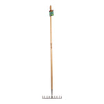 Stainless Steel Border Rake with Ashwood Handle