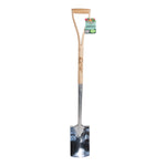 Stainless Steel Border Spade with Ashwood Handle