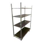 Growers Own Danish Trolley with 3 film faced plywood shelves