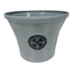 Growers Own 14.75" Decorative Grey Planter