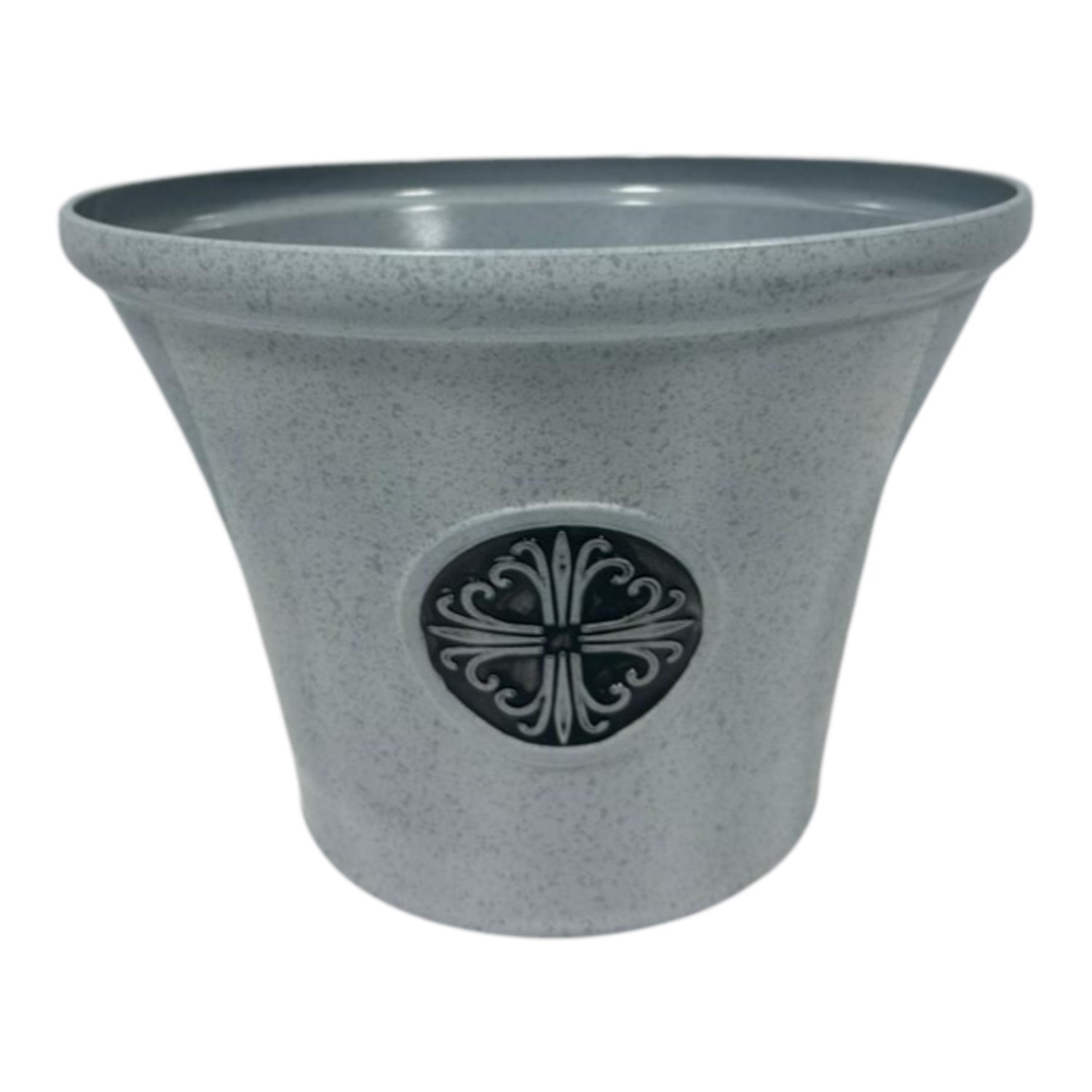 GROWERS OWN 14.75" Decorative Grey Planter (528 per pallet)