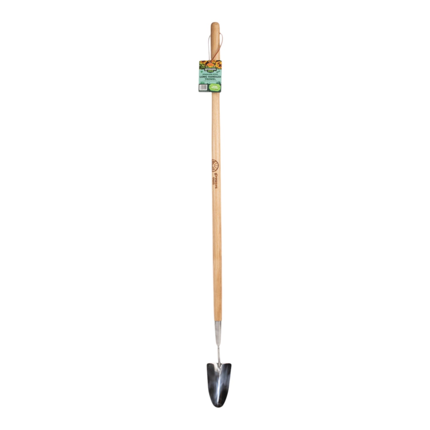 Growers Own Stainless Steel Long Handled Trowel w/ Ashwood Handle
