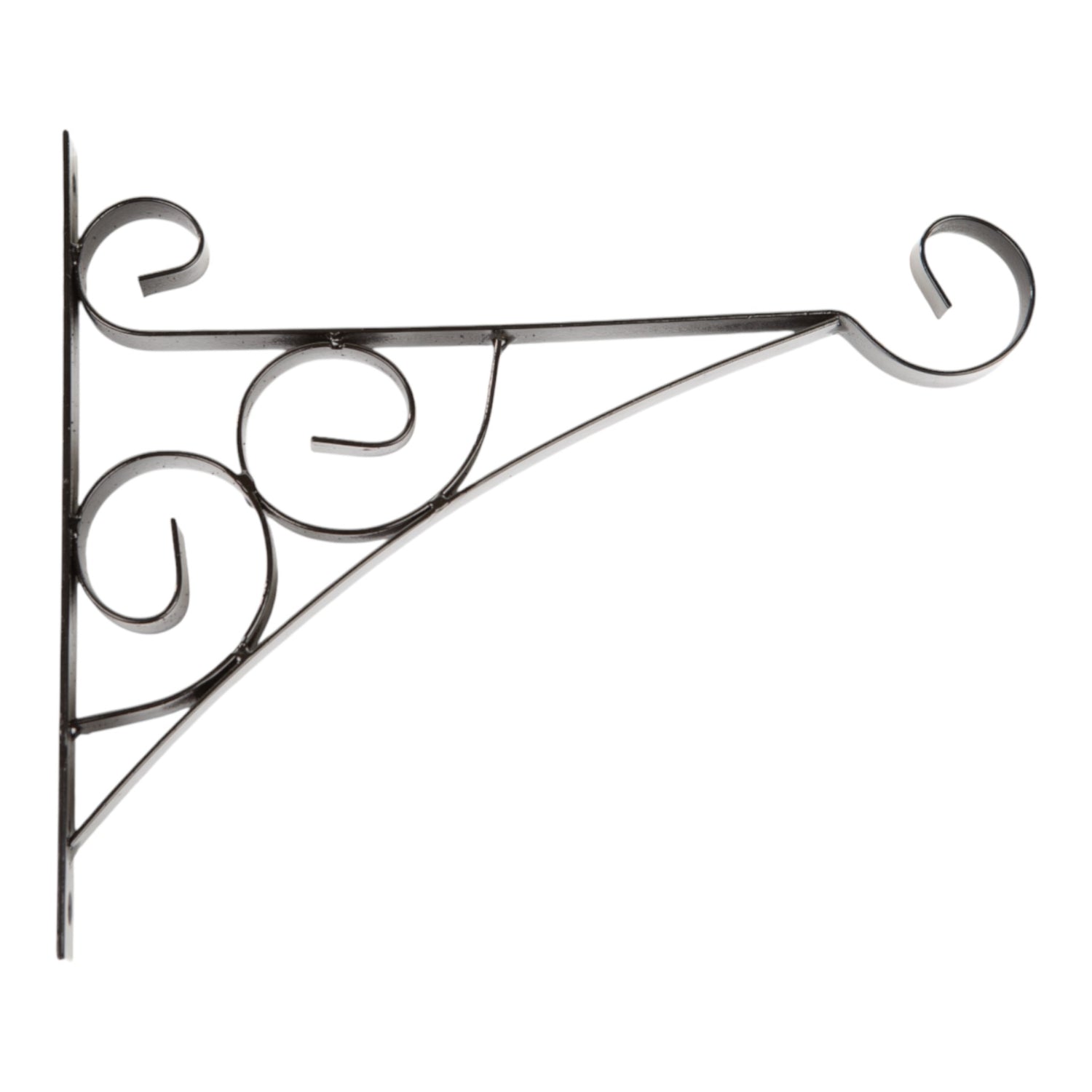 GROWERS OWN Style Hanging Basket Bracket BLACK