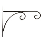 Growers Own Wave Hanging Basket Bracket BLACK
