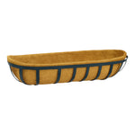 Growers Own Metal Trough Wall Planter
