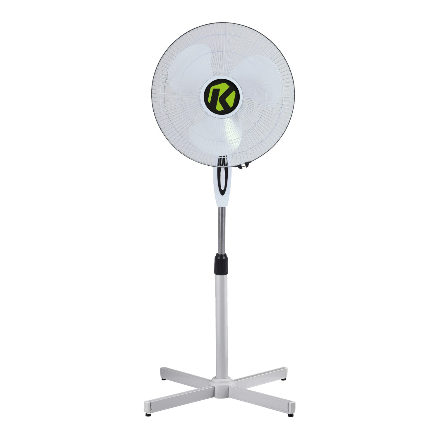 Krystal 16” Oscillating Pedestal Fan (Cross X Base)