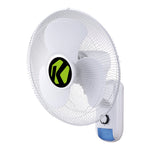 Krystal 16" Oscillating Wall Fan - 3 speed