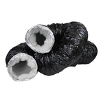 152mm (6”) x 5m Mute Silent Ducting - Acoustic Insulated Flexible Ventilation Duct