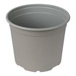 Modiform P195149 19cm 5 degree thermoformed PP pot Grey 3ltr