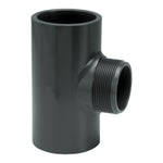 PVC 32mm x 1" x 32mm Male Branch Tee