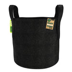 RootMASS 25L Thick Fabric Pot Black